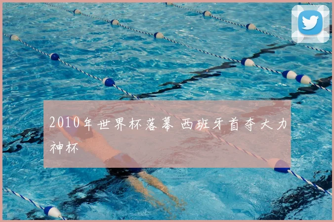 2010年世界杯落幕 西班牙首夺大力神杯
